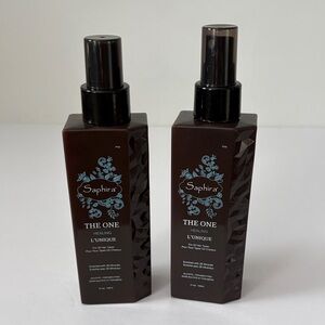 Saphira The One Healing Spray Leave In Mask Infused 26 minerals bundle of 2 NEW